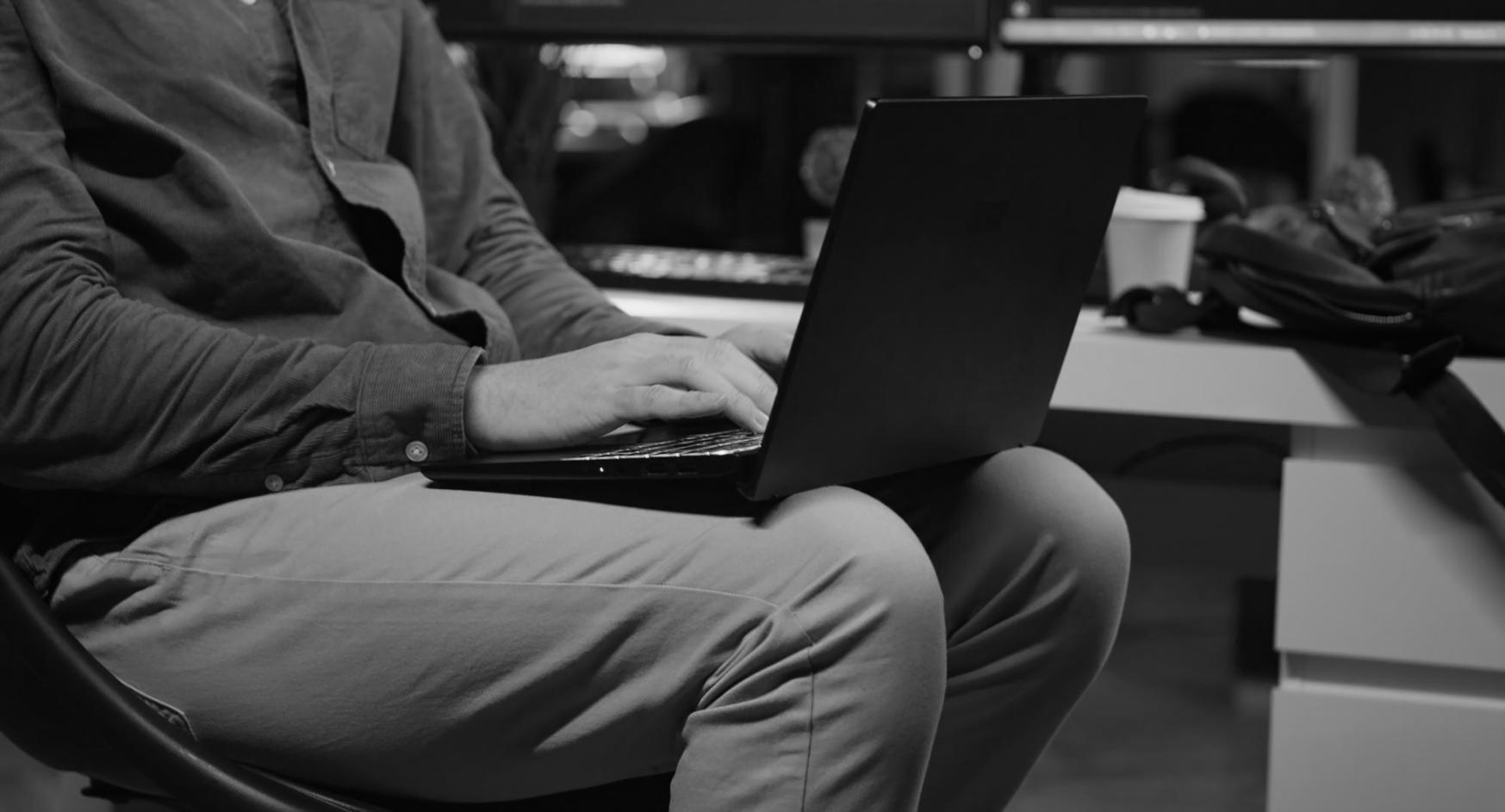 Espace de travail moderne avec développement React Native